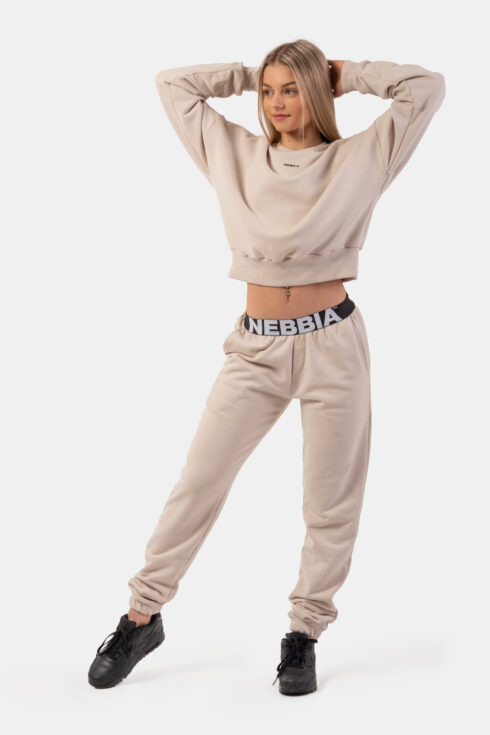 Luźna bluza z kapturem „Feeling Good” 420 - obrazek 3