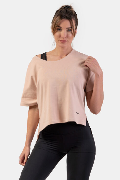 Organic Cotton Loose Fit “The Minimalist” Crop Top 417 - Image 7