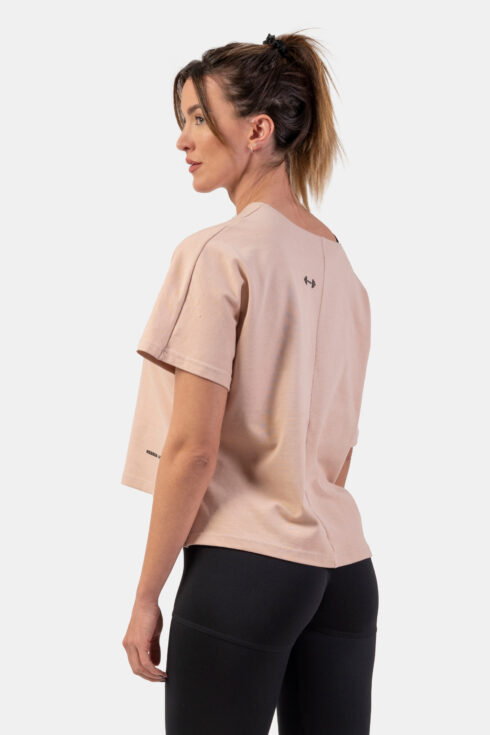 Organic Cotton Loose Fit “The Minimalist” Crop Top 417 - Image 2