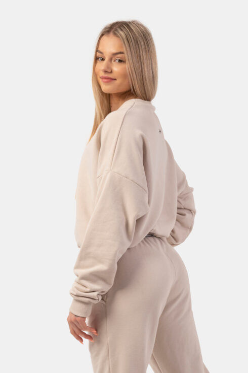 Luźna bluza z kapturem „Feeling Good” 420 - obrazek 2