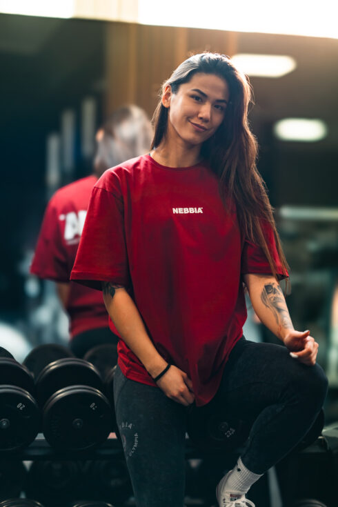 Oversized T-Shirt GYM ESSENTIALS 381 - immagine 2