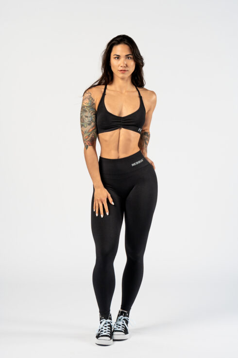 Bezešvé legíny s vysokým pasem MAXIMUM PUSH-UP 302 - Image 6