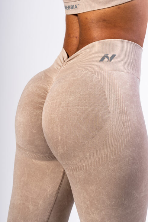 Bezešvé legíny s vysokým pasem MAXIMUM PUSH-UP 302 - Image 4