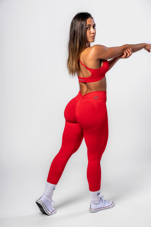 Bezešvé legíny s vysokým pasem MAXIMUM PUSH-UP 302 - Image 6