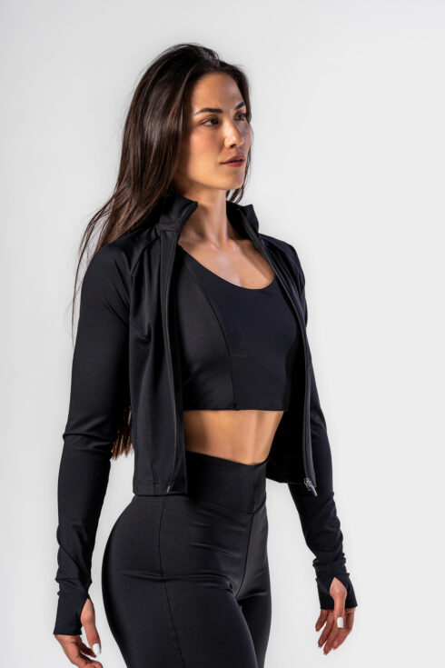 Deni x NEBBIA Fitness tracktop na zips 314 - Image 2