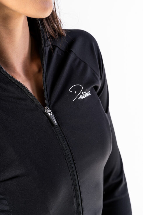 Deni x NEBBIA Fitness tracktop na zips 314 - Image 4