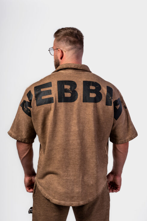 Washed-off Oversized Shirt 90s THROWBACK 347 - Image 2