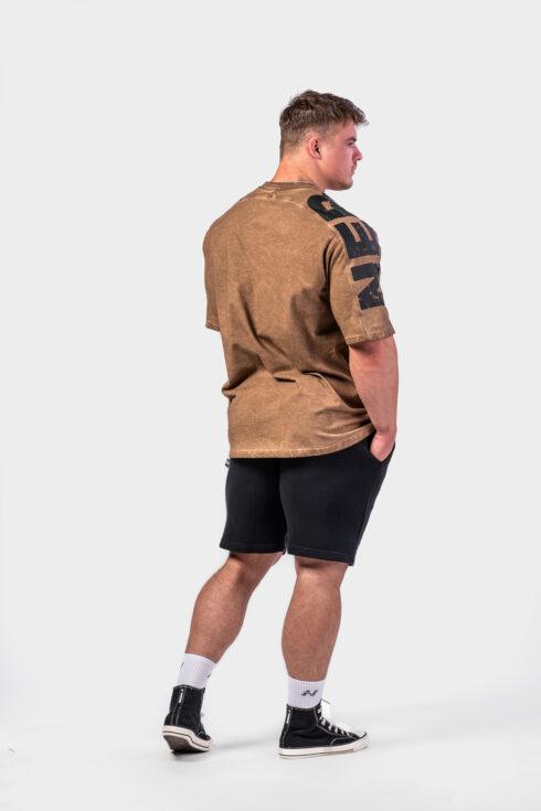 Washed-off Oversized T-shirt LIFTING CLUB 368 - immagine 3