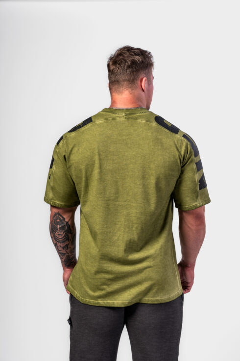 Washed-off Oversized T-shirt LIFTING CLUB 368 - Image 2