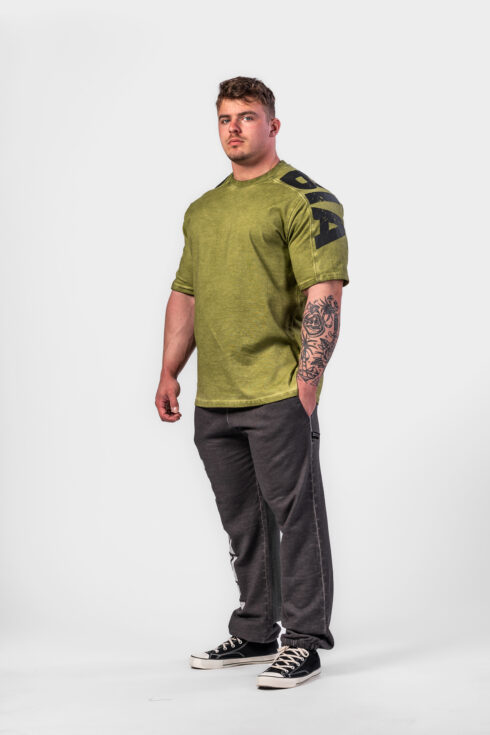 Washed-off Oversized T-shirt LIFTING CLUB 368 - Image 4