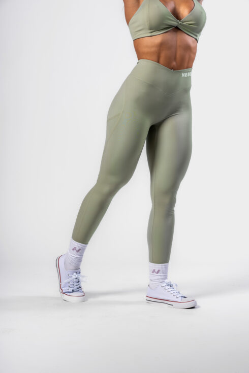Leggings Modellanti Con Allacciatura E Taglio A V OWN YOUR POWER 426 - immagine 3