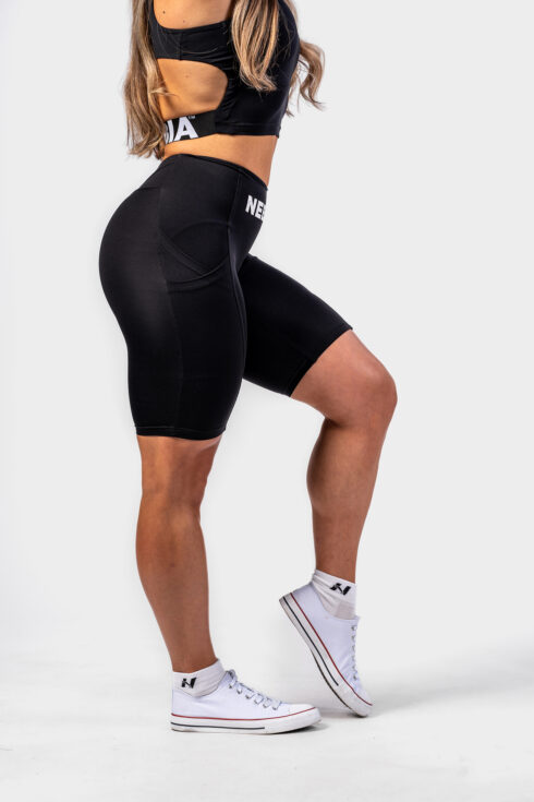 Cyklistické šortky s vysokým pasem 10″ GYM THERAPY 628 - Image 2