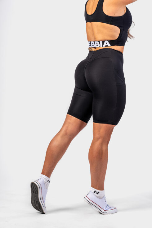 Cyklistické šortky s vysokým pasem 10″ GYM THERAPY 628 - Image 4