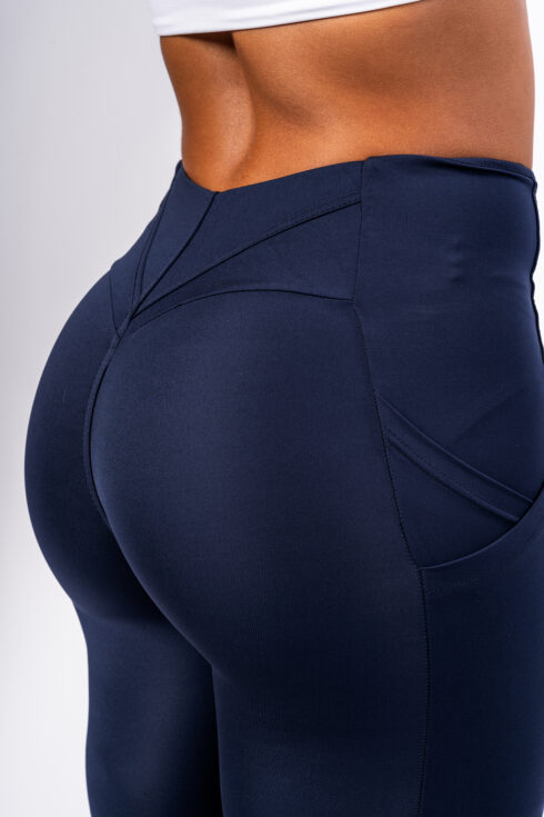 High waisted biker shorts 10″ GYM THERAPY 628 - Image 6