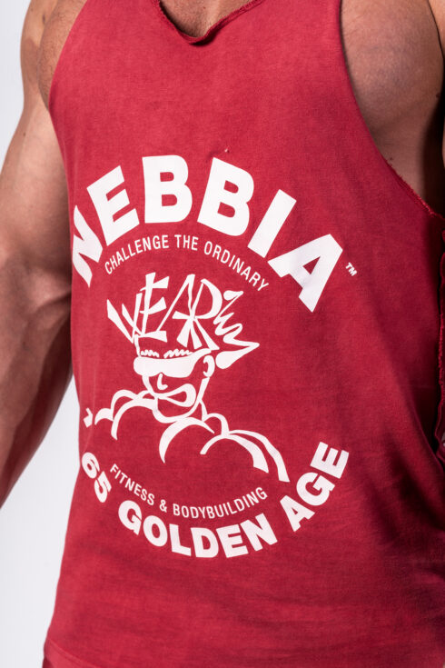Washed Muscle Back Stringer GOLDEN AGE 791 - immagine 5