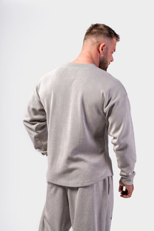 Bluza oversize bez kaptura SIGNATURE 797 - obrazek 4