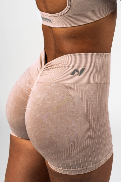 Bezešvé push-up šortky s vysokým pasem TOTALLY SEAMLESS 304 - Image 5