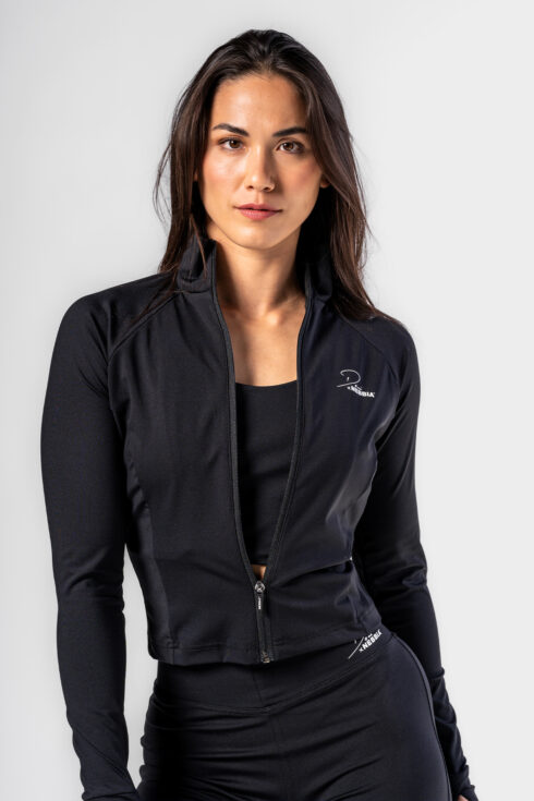 Deni x NEBBIA Fitness tracktop na zips 314