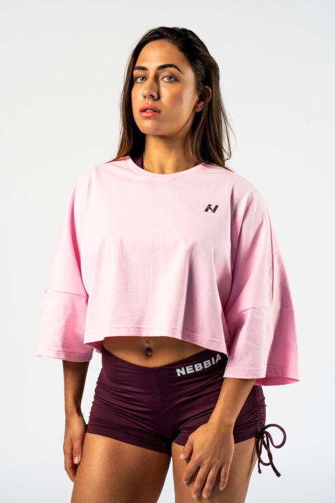 Oversized Cropped Tee JUST FLOW 431 - Image 6