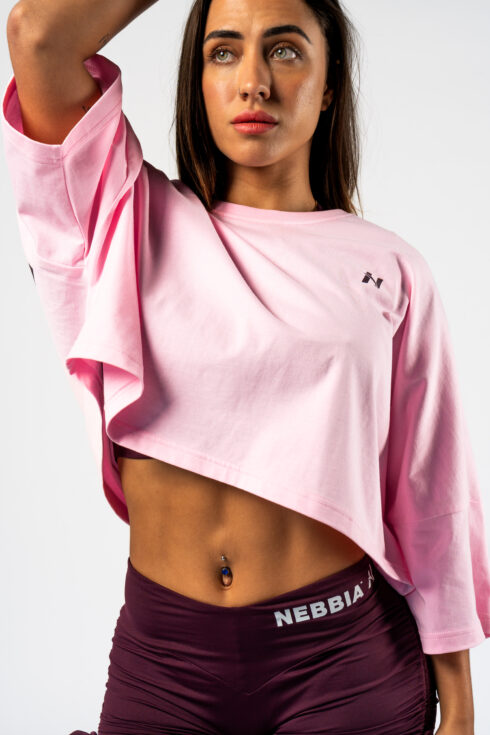 Oversized Cropped Tee JUST FLOW 431 - Image 4