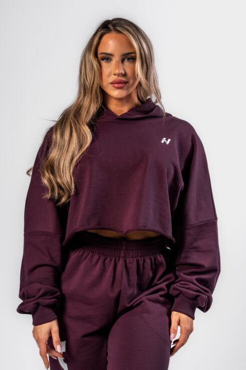 Oversized mikina s kapucí OWN YOUR POWER 433