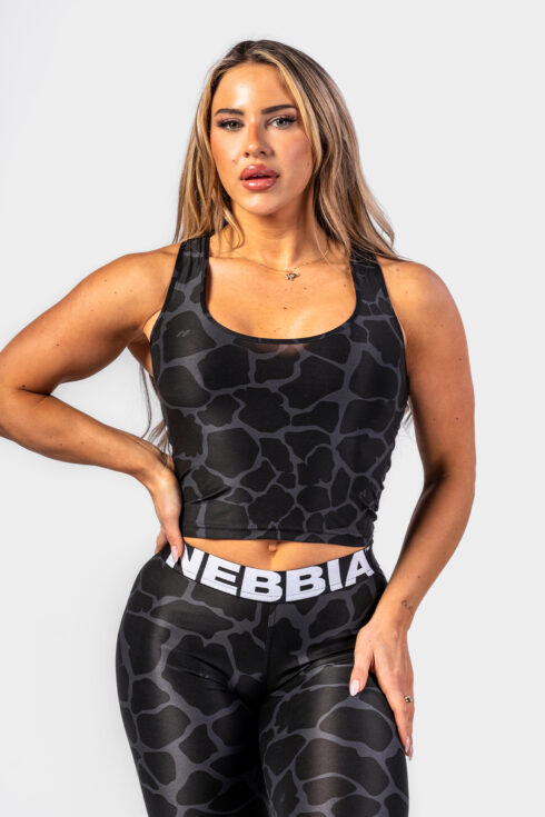 NATURE-INSPIRED Sporty crop top “Racer back” 549