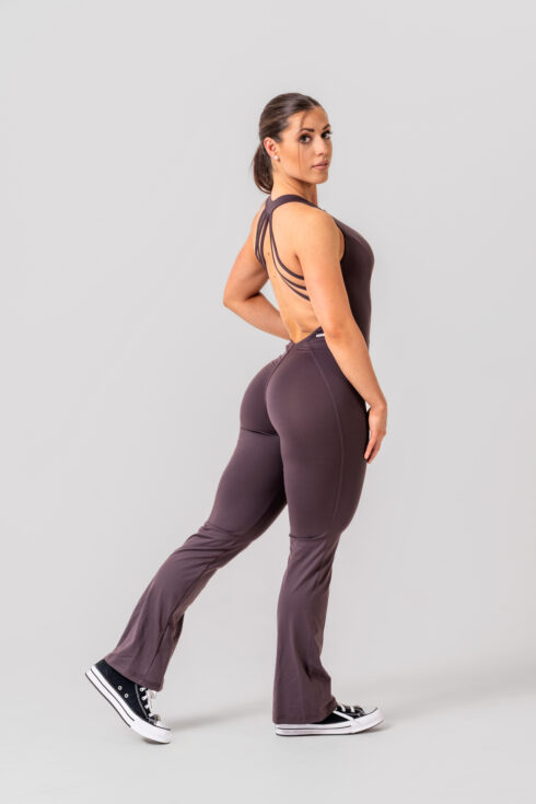 Figurformender Jumpsuit mit Schlag OWN THE GYM 397 – Bild 4