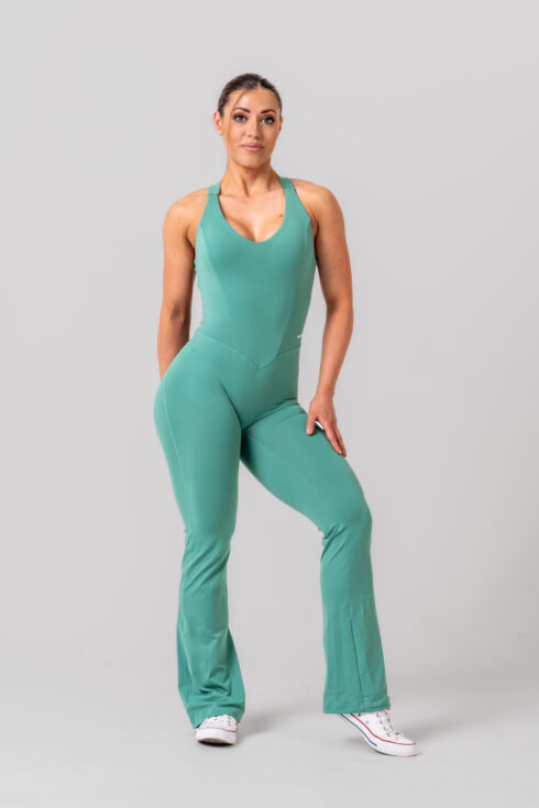 Figurformender Jumpsuit mit Schlag OWN THE GYM 397