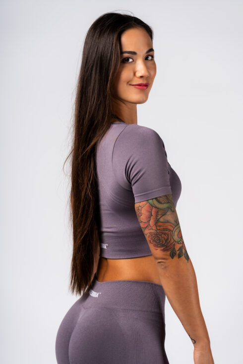 Crop top modellante FLOW SEAMLESS 499 - immagine 2