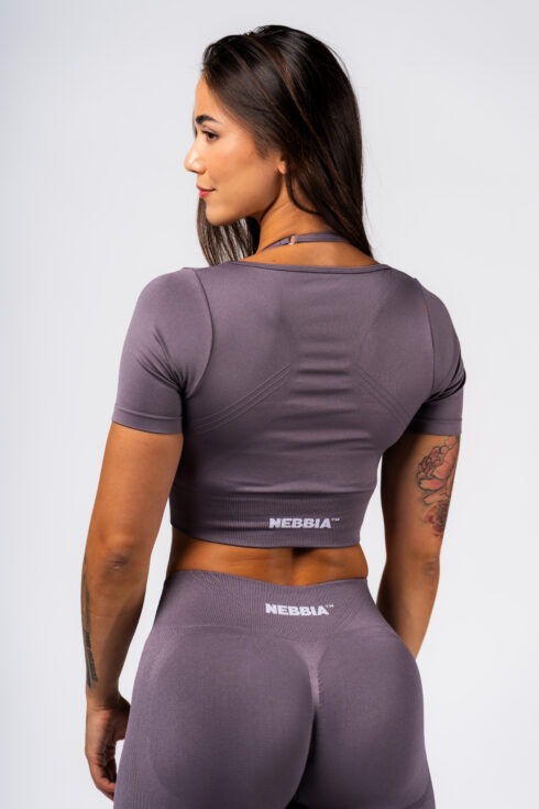 Crop top modellante FLOW SEAMLESS 499 - immagine 4