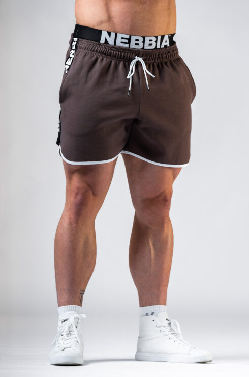 Teplákové šortky HERO 295 Brown