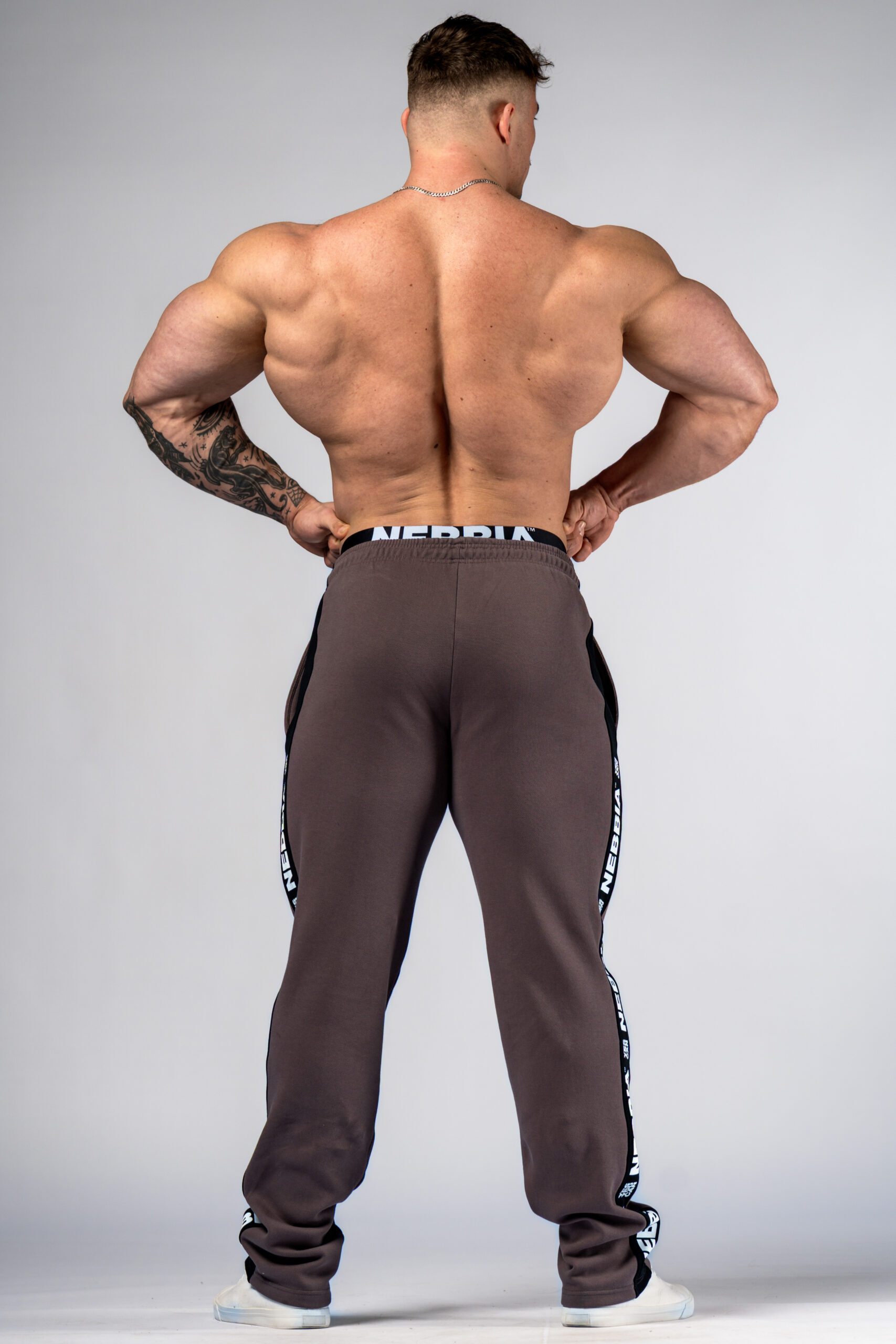 Training Sweatpants HERO 296 Brown - Image 3