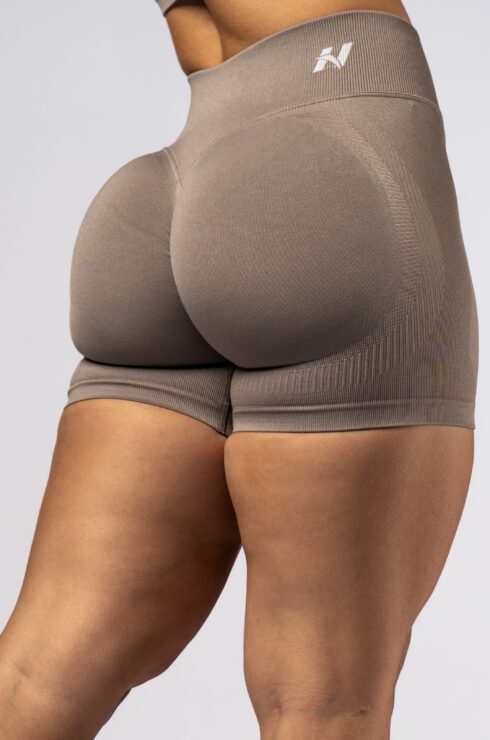 NEBBIA High-waist push-up POWER 893 Light brown ash