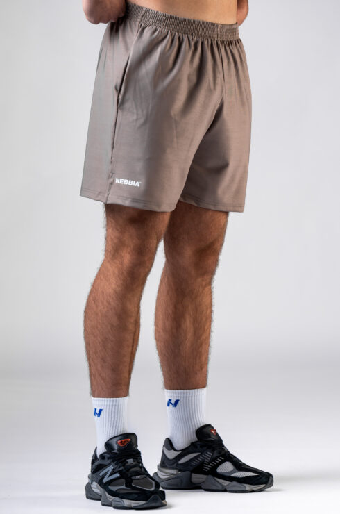 Tréningové šortky POWER 902 Light brown ash