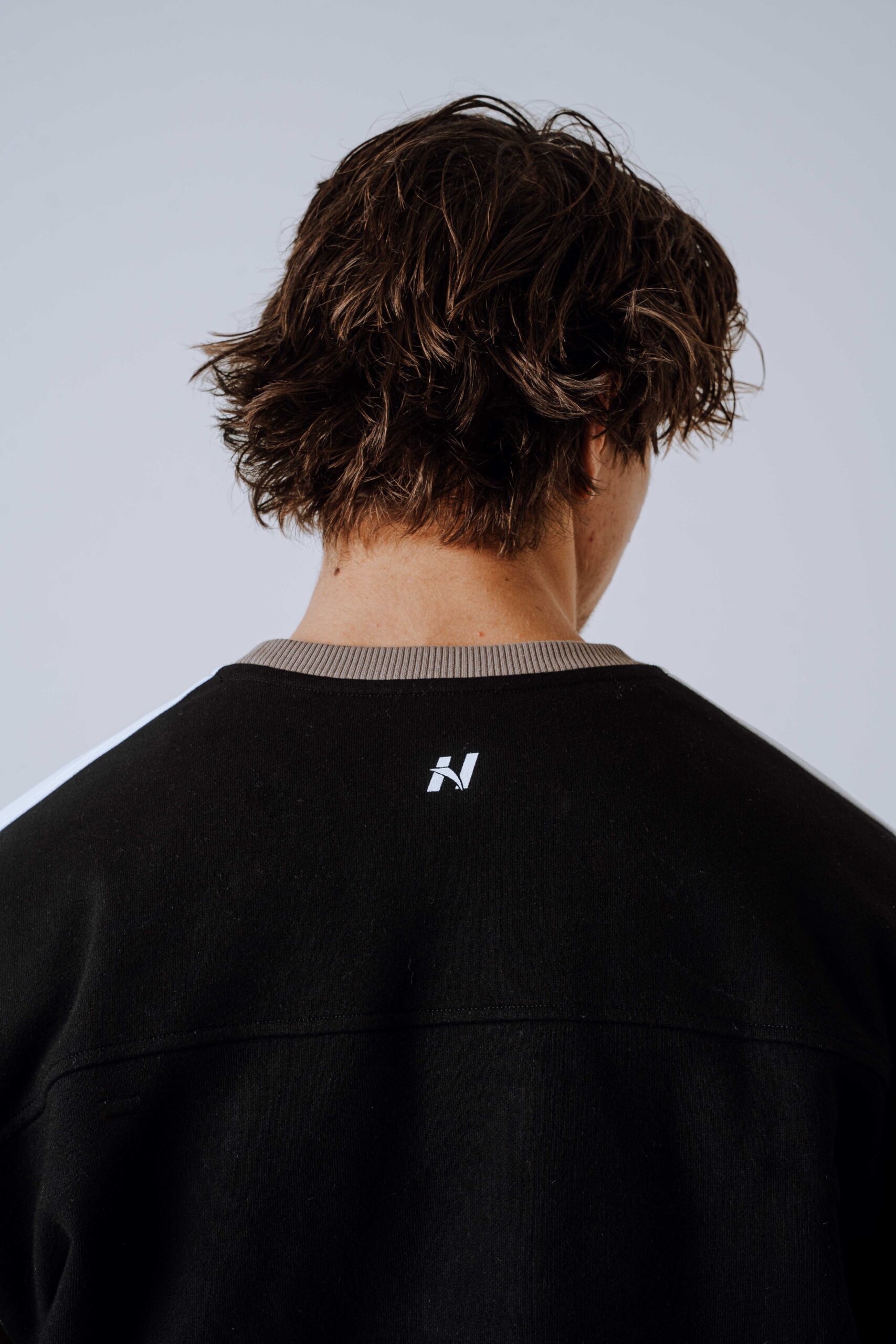 Relaxed fit mikina POWER 903 Light brown ash - Image 7