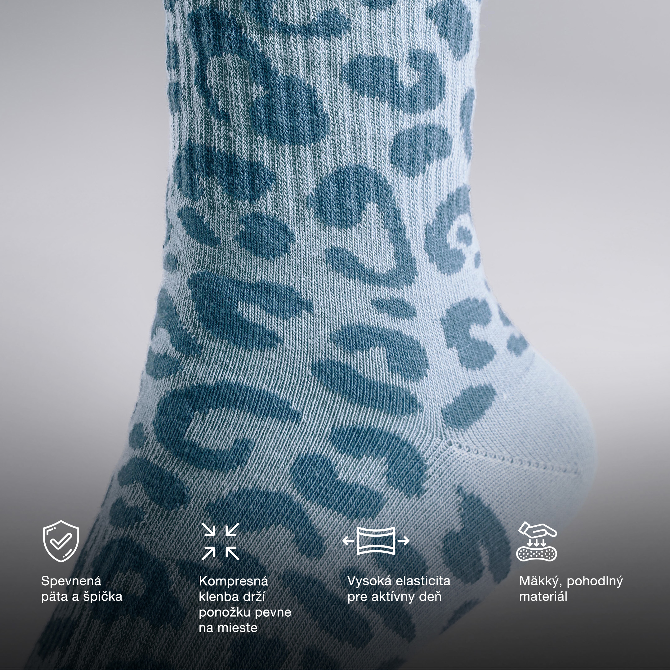 crew-ponozky-s-leopardim-vzorom-primal-106-black-leopard