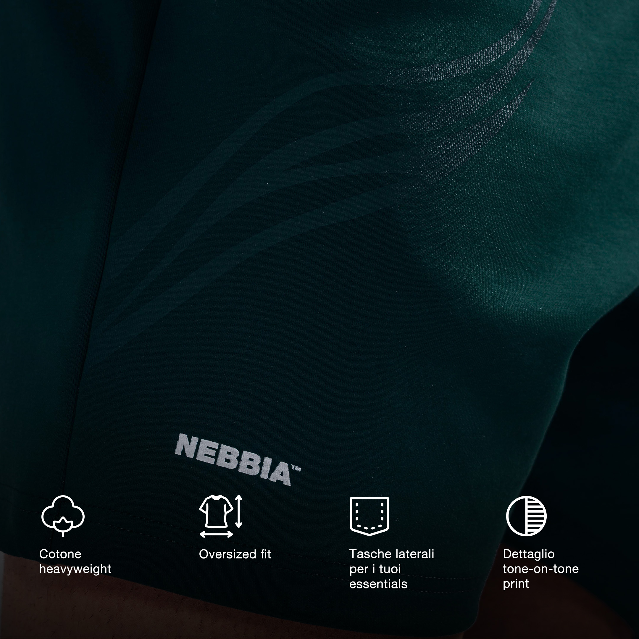 shorts-da-allenamento-oversized-primal-876-neri