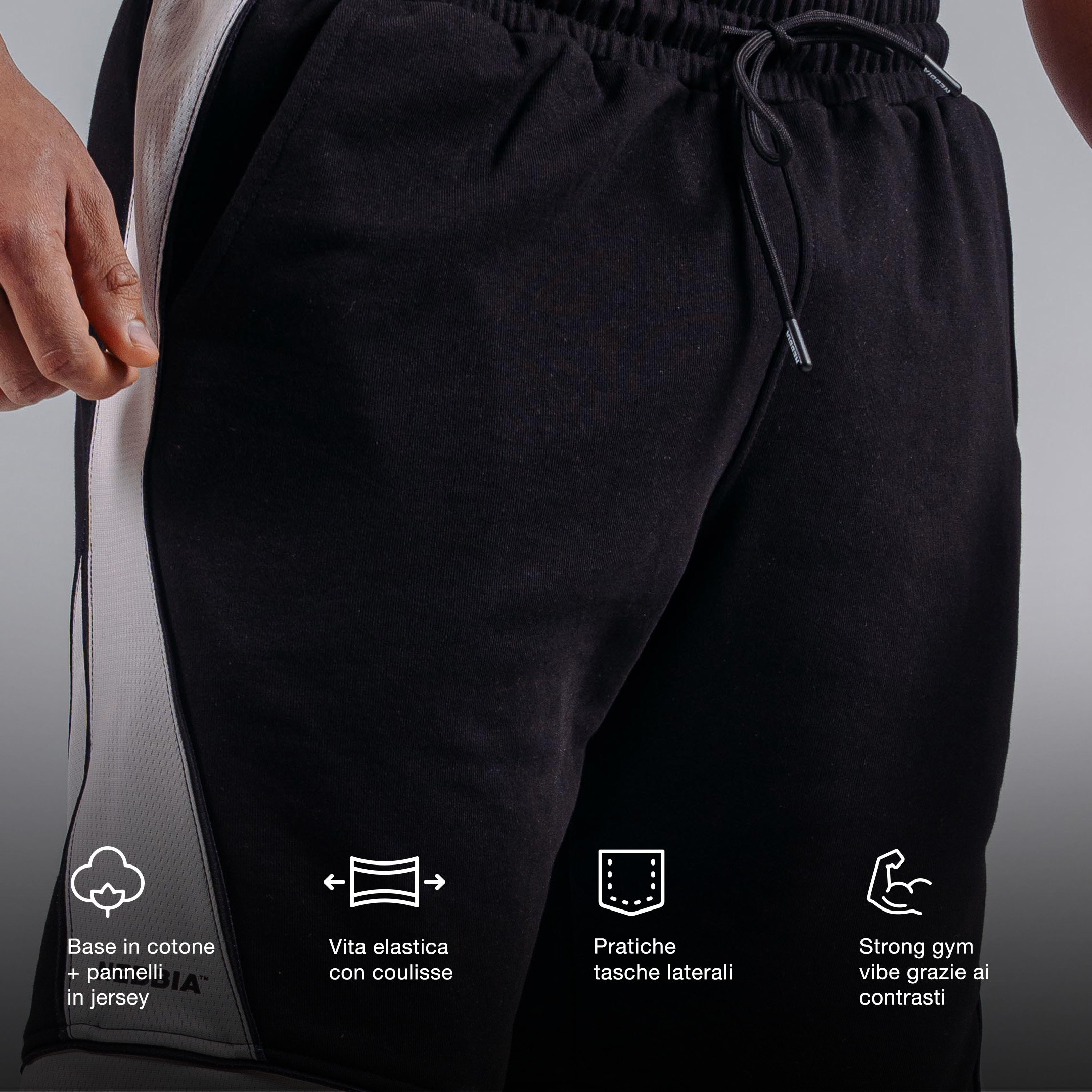 shorts-da-allenamento-primal-877-neri
