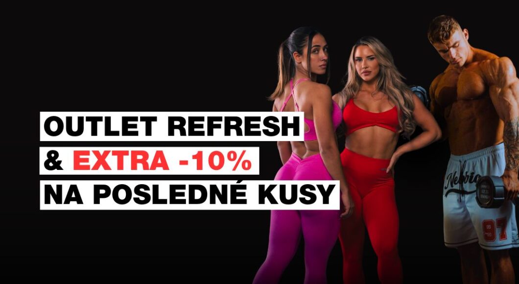 Dvojitá dávka zliav v NEBBIA: Outlet Refresh & LIMIT10