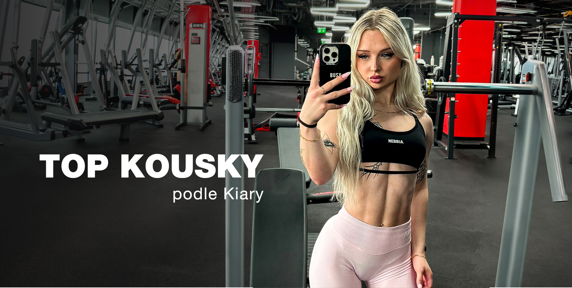 Objev oblíbené fitness outfity Kiary Jalakšové. Prozkoumej stylové sportovní oblečení navržené pro trénink, pohodlí a sebevědomý fitness životní styl.