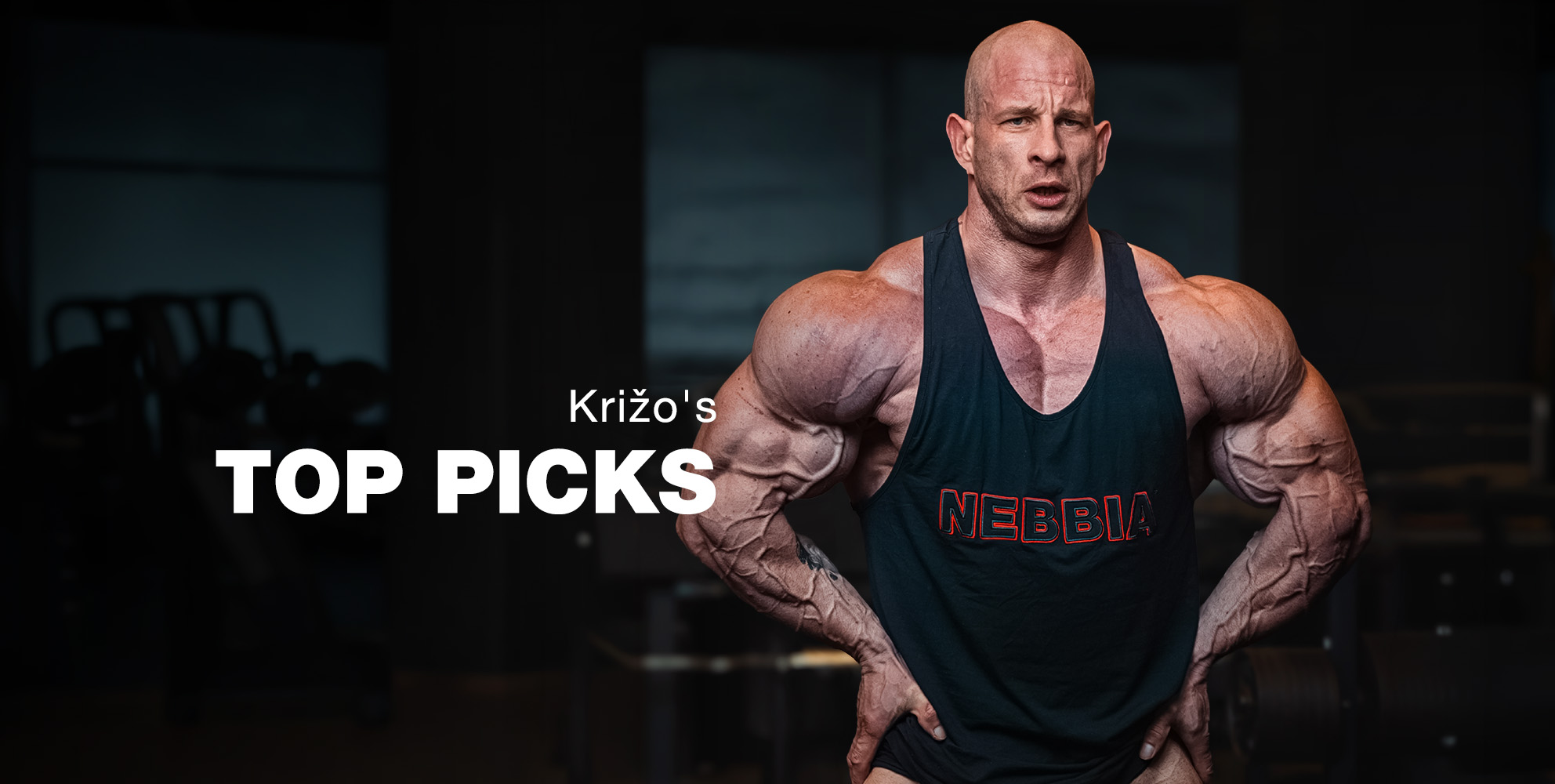 Shop Michal Križánek's favourite fitness clothes and gym outfits. Premium NEBBIA sportswear designed for strength training, performance and style.