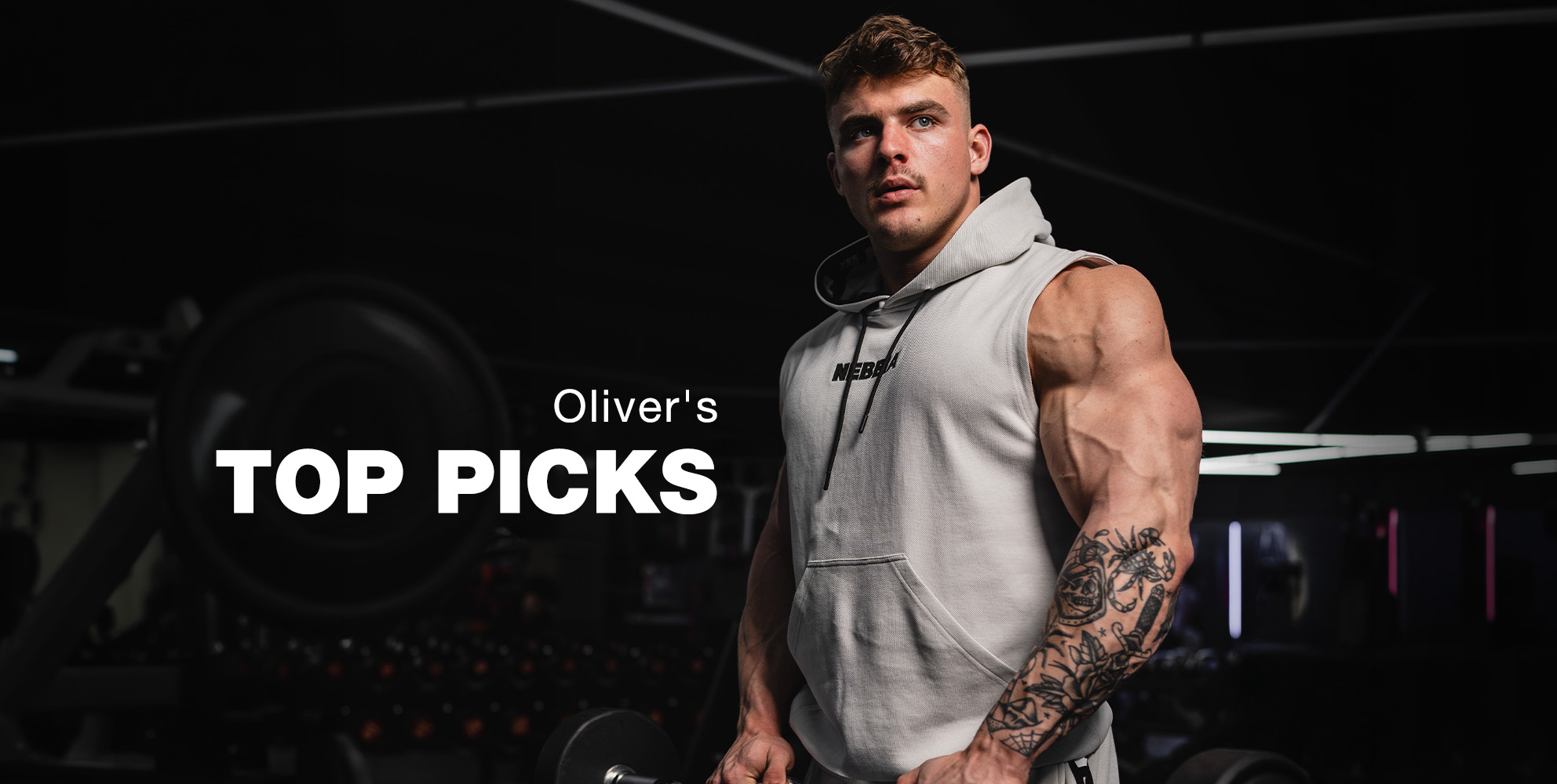 hop Oliver Procházka's favourite sportswear. Discover premium NEBBIA fitness pieces designed for maximum performance, comfort, and style during every workout.