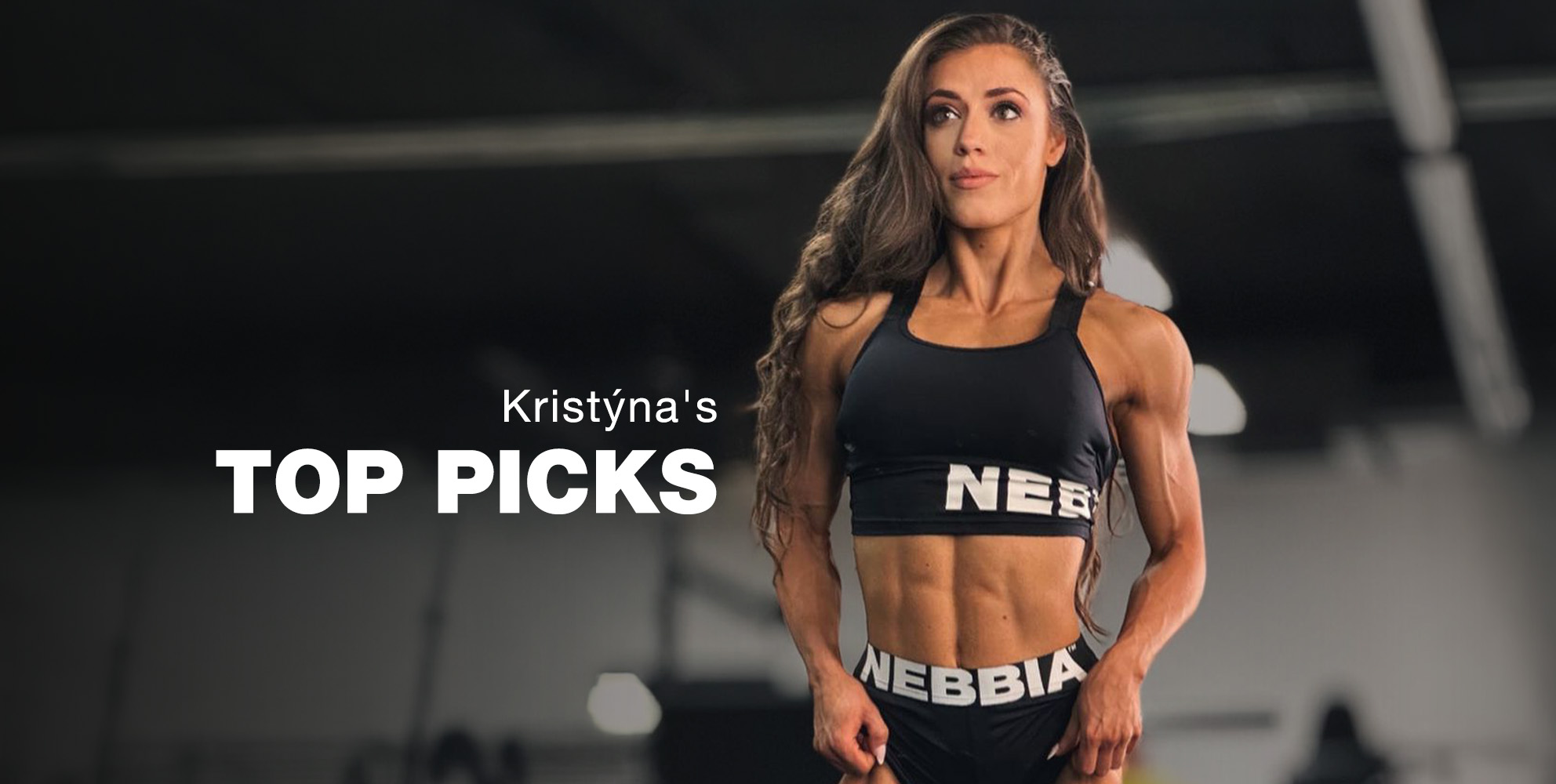 Shop Kristýna Seidlová's favourite sportswear. Discover stylish NEBBIA fitness pieces designed for comfort, performance, and confidence in every workout.