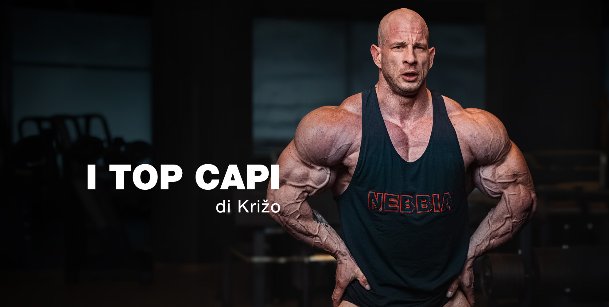 Acquista l'abbigliamento fitness e gli outfit da palestra preferiti di Michal Križánek. Abbigliamento sportivo NEBBIA premium pensato per allenamento della forza, prestazioni e stile.