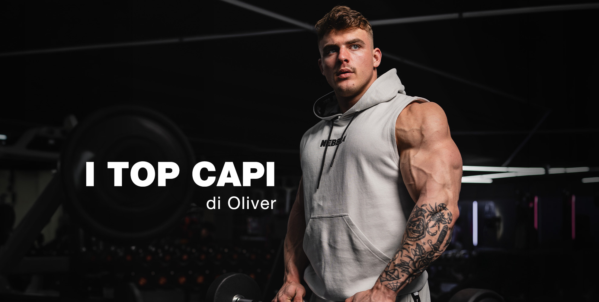 Acquista l'abbigliamento sportivo preferito di Oliver Procházka. Scopri i capi fitness premium NEBBIA progettati per offrire massime prestazioni, comfort e stile durante ogni allenamento.