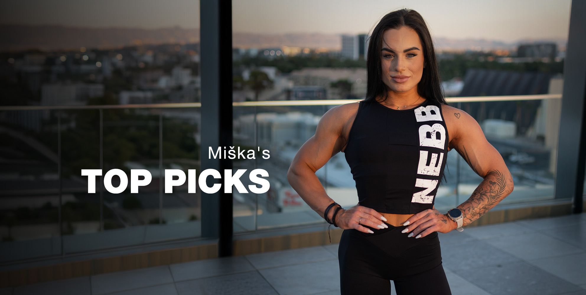 Explore the sportswear Michaela Pavleová loves to wear. Find premium leggings, sports bras, shorts, and fitness outfits designed for performance.