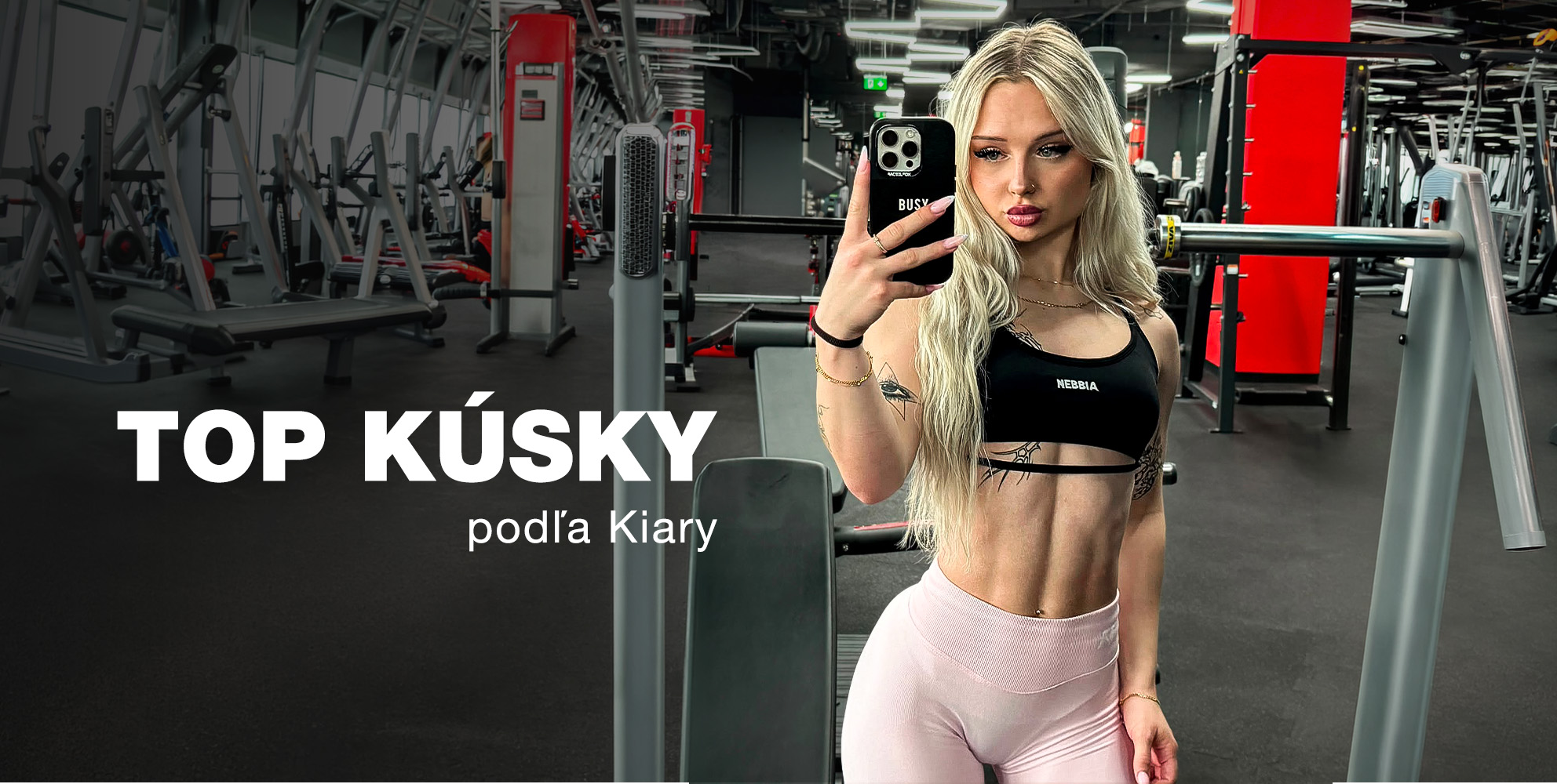 Objav obľúbené fitness outfity Kiary Jalakšovej. Preskúmaj štýlové športové oblečenie navrhnuté na tréning, pohodlie a sebavedomý fitness životný štýl.