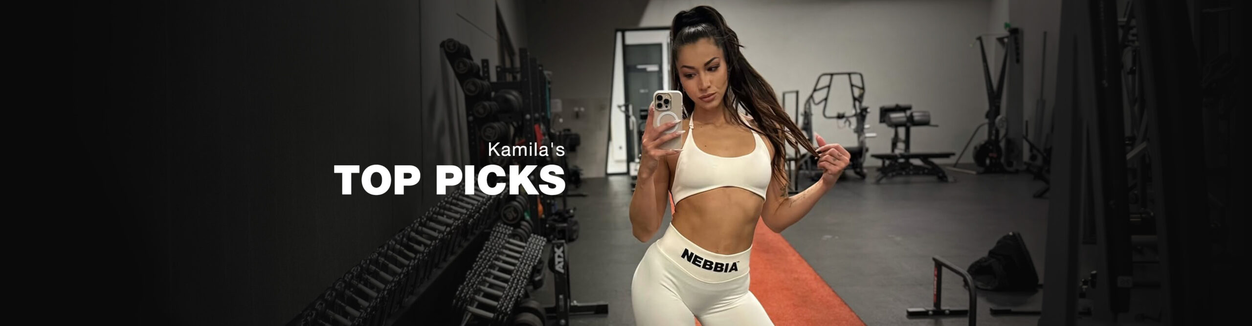 Explore Kamila Brzobohatá's favourite sportswear pieces. Shop premium leggings, tops, and fitness outfits made to support your performance and elevate your gym style.