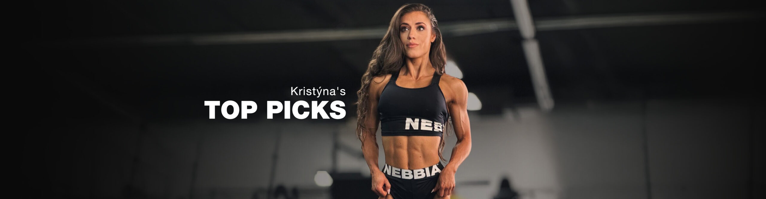 Shop Kristýna Seidlová's favourite sportswear. Discover stylish NEBBIA fitness pieces designed for comfort, performance, and confidence in every workout.