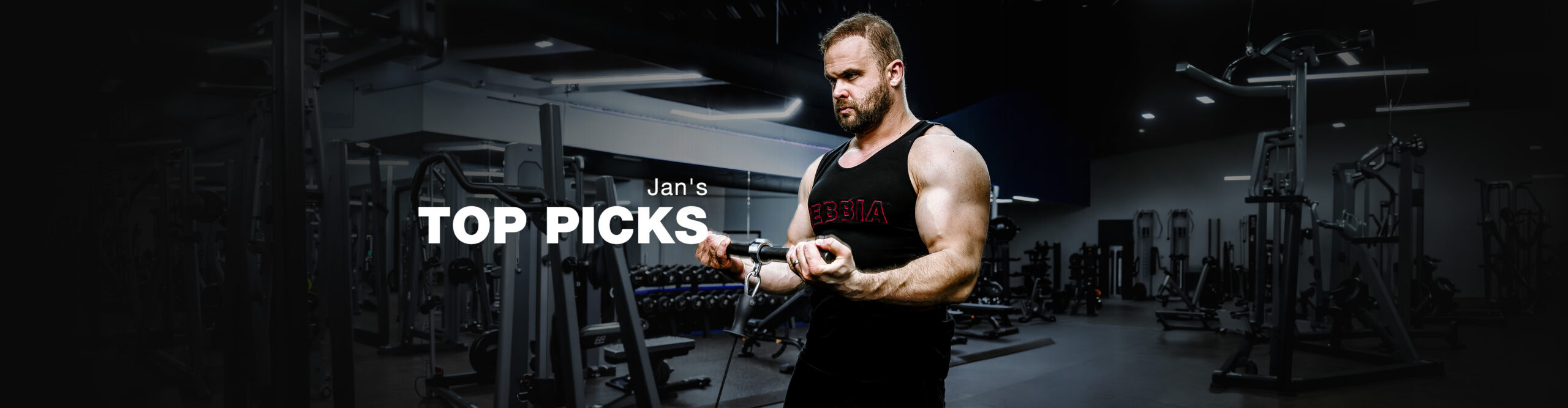 Get inspired by Jan Michalov's favourite NEBBIA sportswear. Shop high-performance gym clothes, training outfits, and fitness essentials built for athletes who demand more.